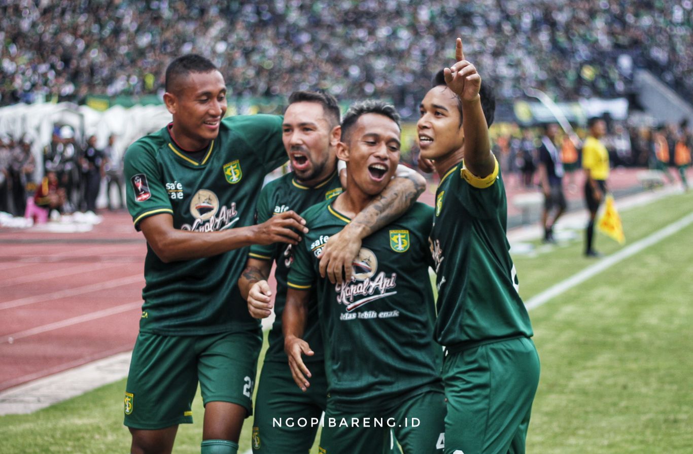 Persebaya Surabaya. (Foto: Haris/ngopibareng.id)