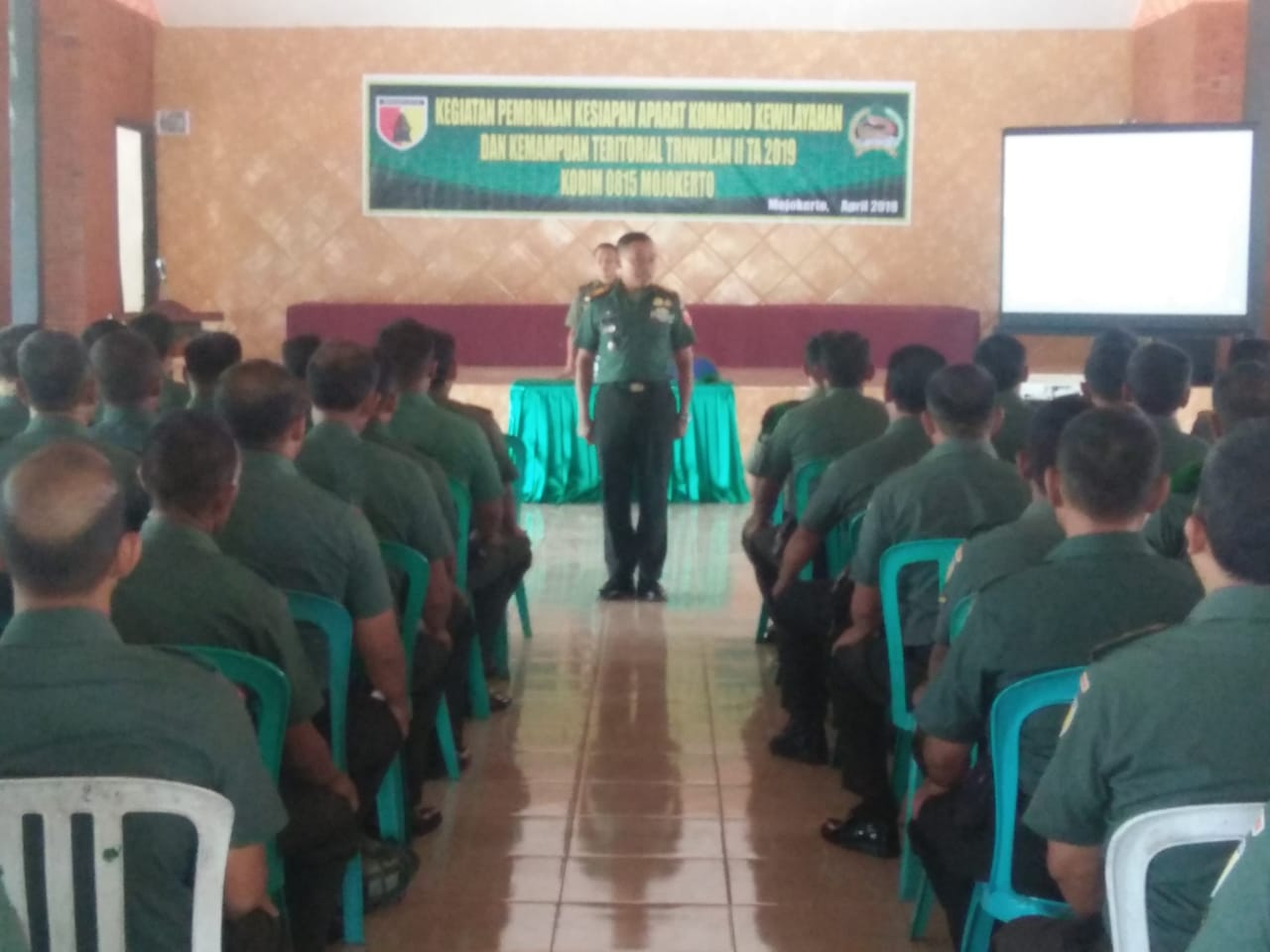 Suasana Pembukaan Kegiatan Binsiap Apwil Puanter