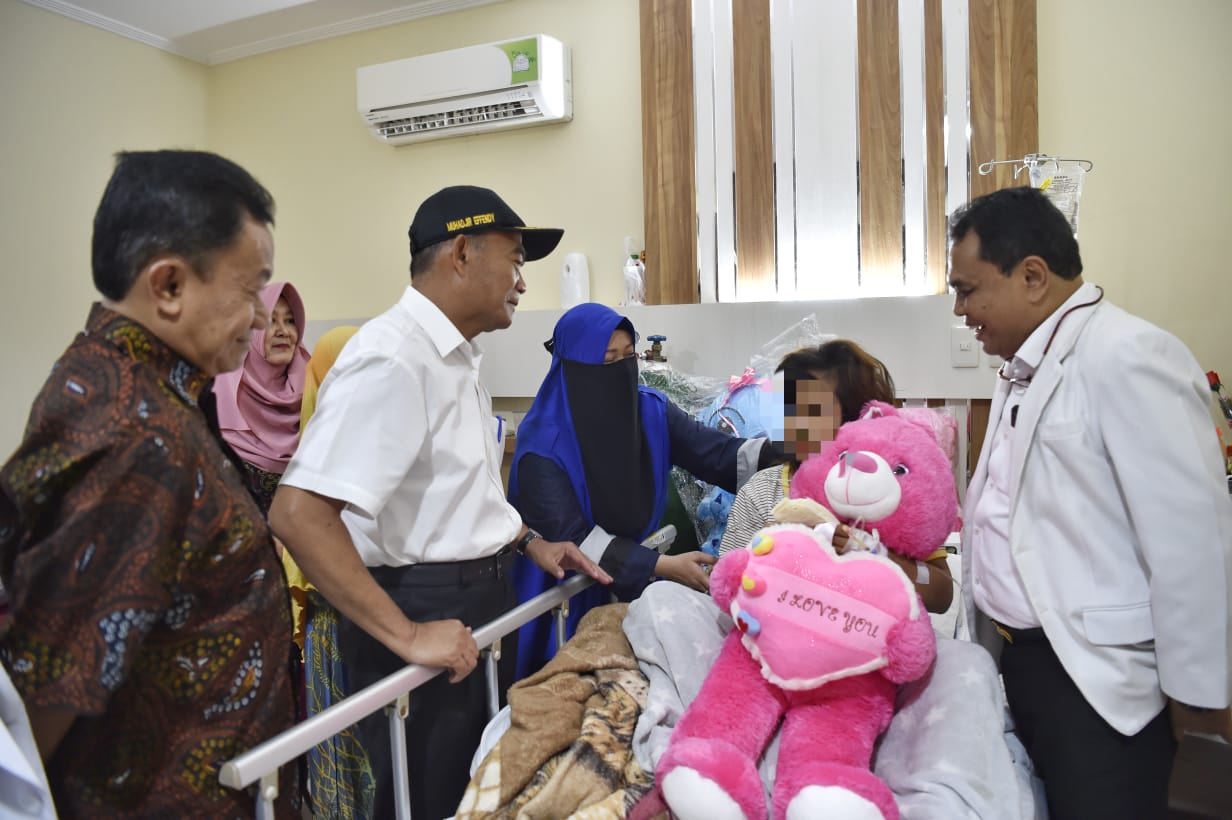 Mendikbud Muhadjir Effendy saat melalukan kunjungan ke Pontianak. (Foto: asm/ngopibareng.id)