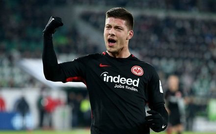 Striker Eintrach Frankfurt, Luka Jovic. (Foto: Twitter/@LukaJovicFans)