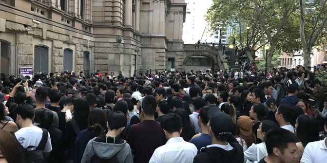 Pencoblosan Pemilu 2019 di Sydney. (Foto: PPLN Sydney)