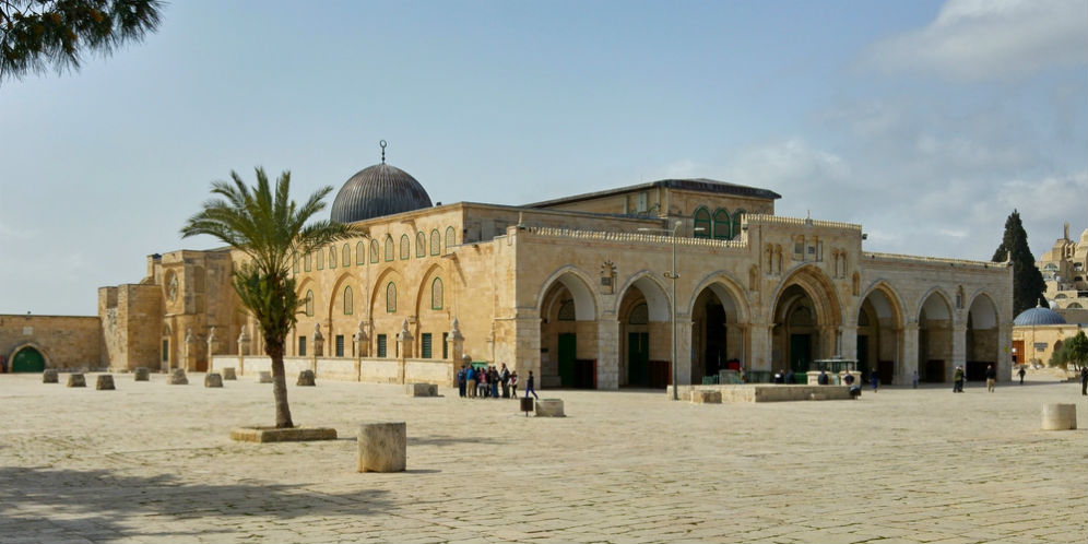 Kompleks Masjid Al Aqsa di Yerusalem. (Foto: Google)