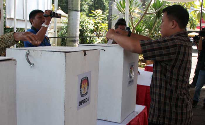 TPS di Bandara Soekarn-Hatta, Tangerang. (Foto: Merdeka.Com)