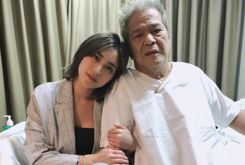 Jessica Iskandar bersama sang ayah, Hardi Iskandar.