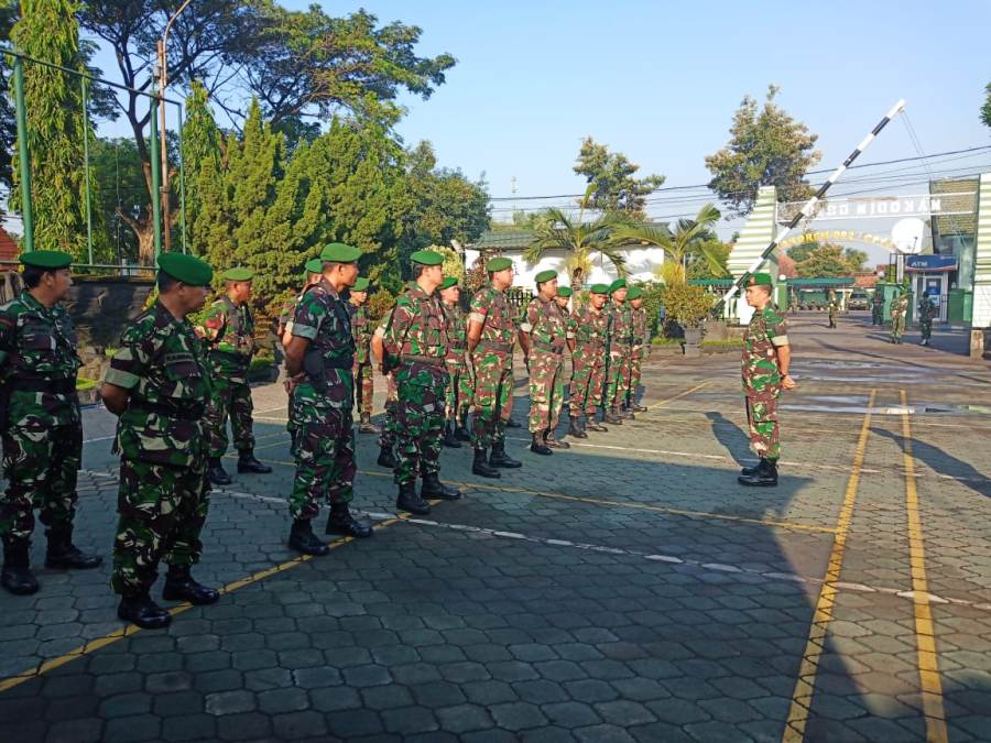 Apel Siaga Di Makodim 0815 Mojokerto