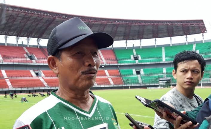 Pelatih Persebaya, Djajang Nurdjaman. (foto: Haris/ngopibareng.id)