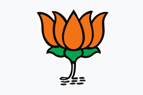 Logo Partai Bharatiya Janata, Partainya Narendra Modi. 