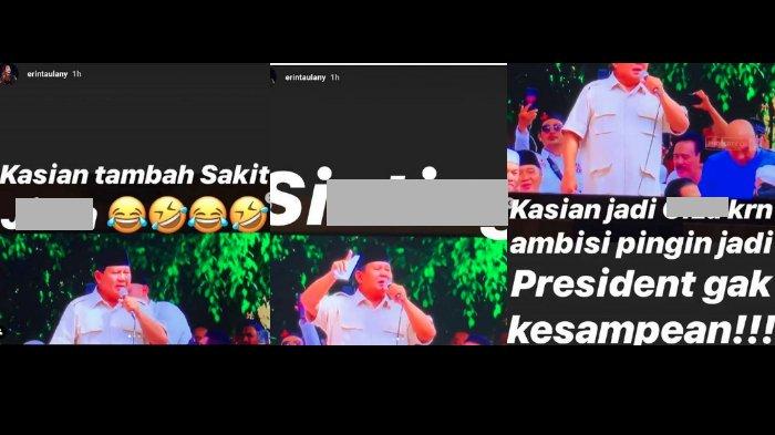Gara-gara postingan ini, Erin Taulany, istri Andre Taulany, dilaporkan ke polisi.