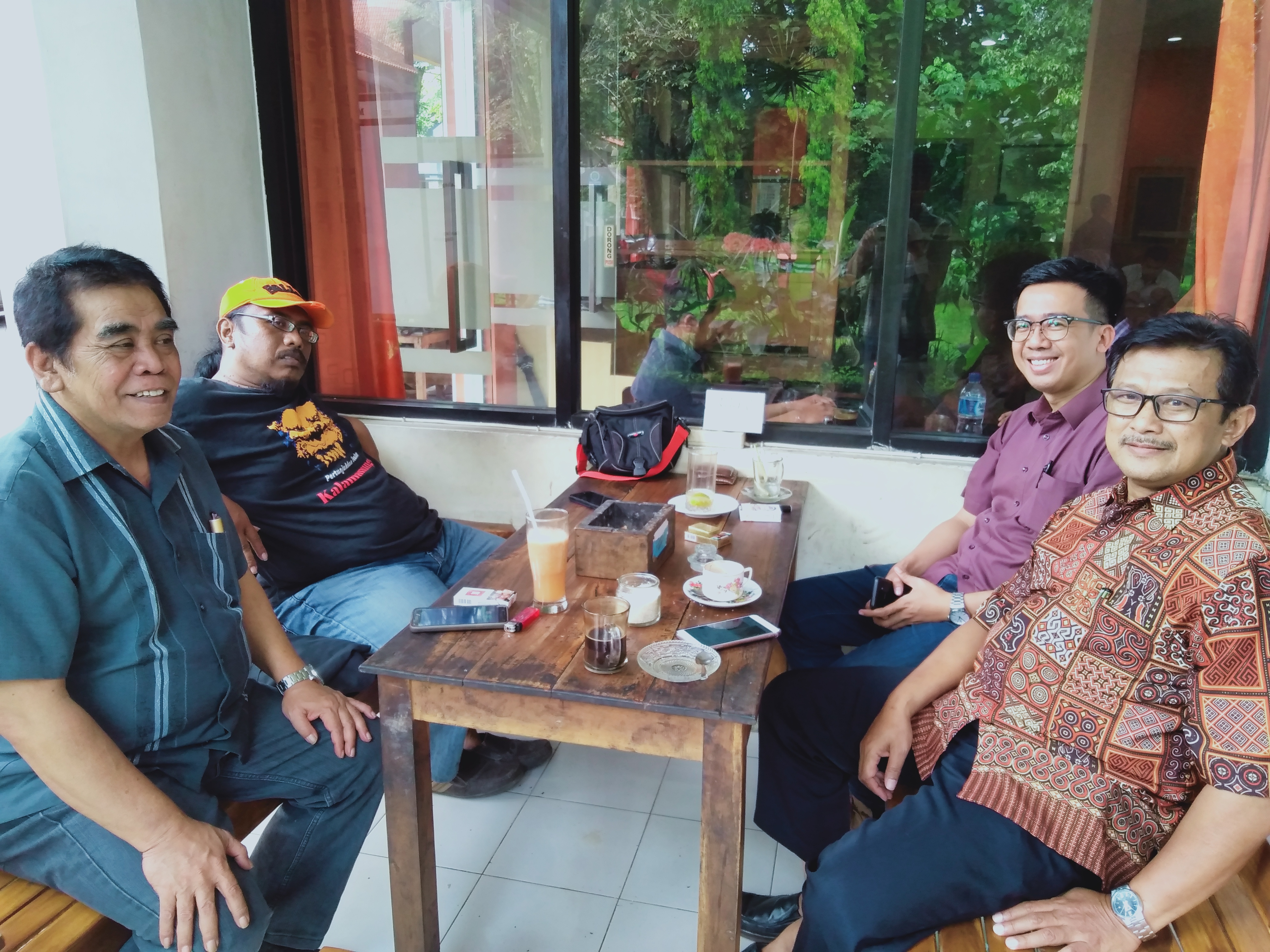 Profesor Djoko Saryono, Kepala Perpustakaan UM. (Foto: fajar/ngopibareng.id) 