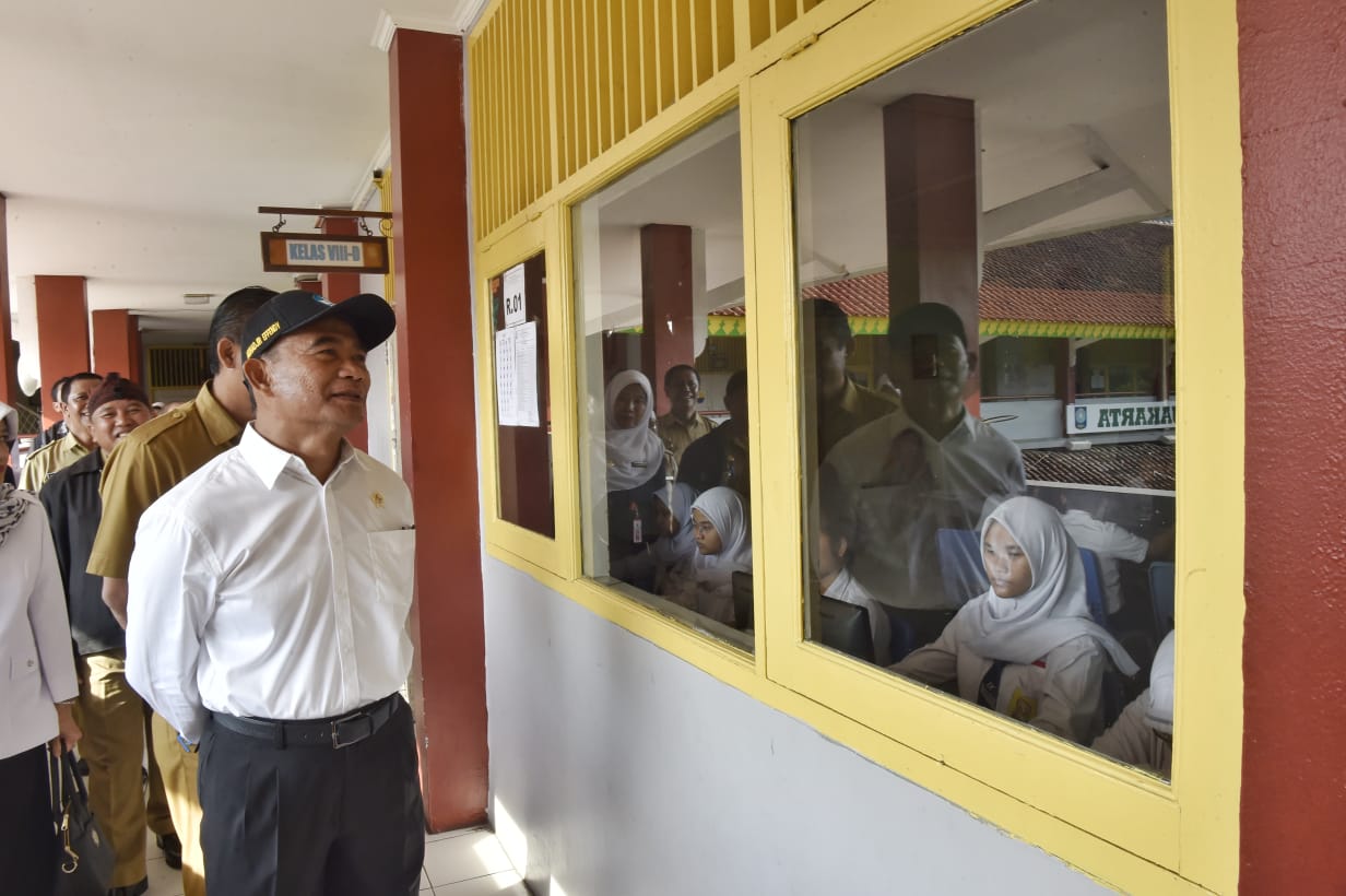 Mentri Pendidikan dan Kebudayaan Muhadjir Effendi. (Foto: asmanu/ngopibareng.id) 