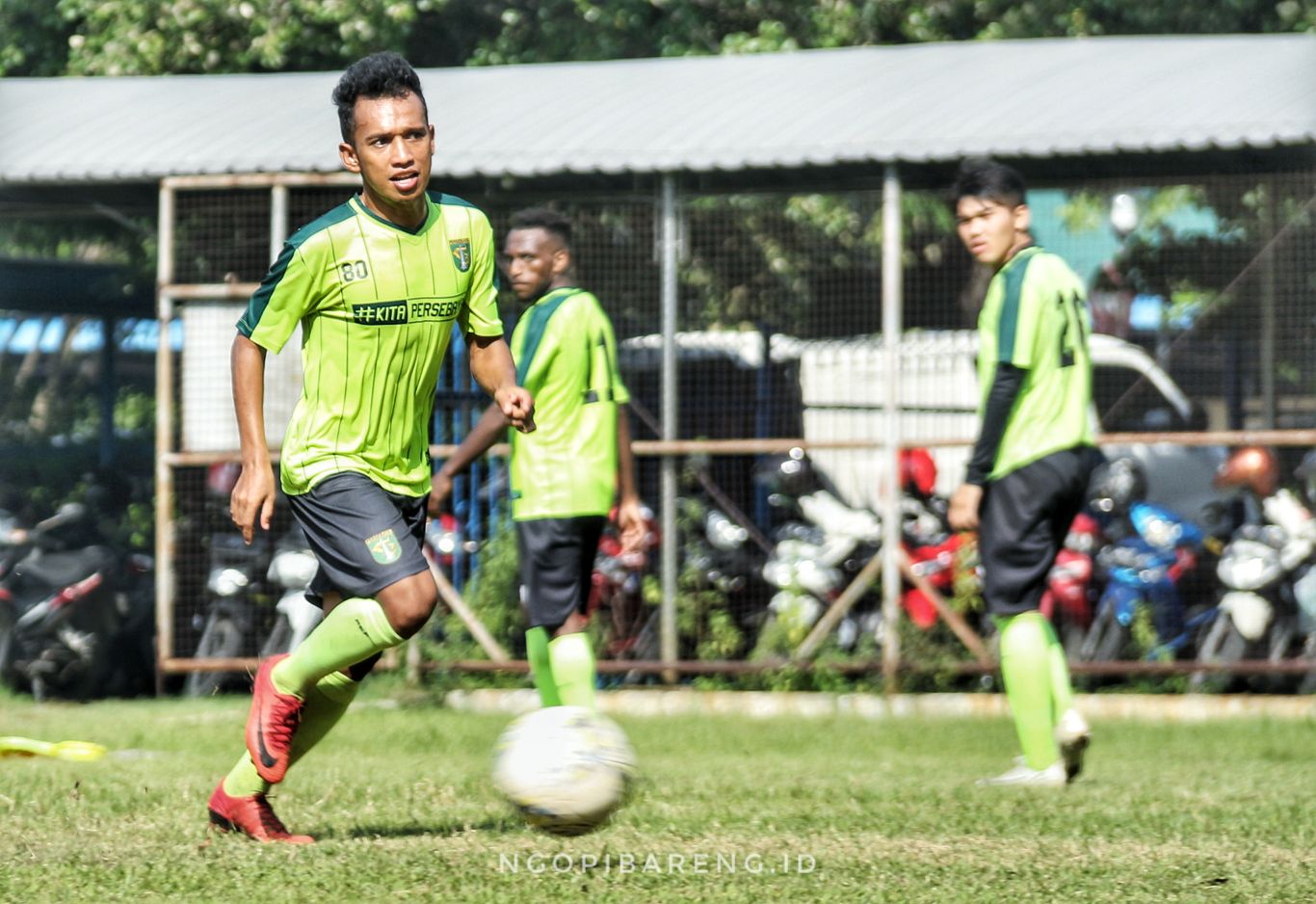 Winger Persebaya, Irfan Jaya. (Foto: Haris/ngopibareng.id)