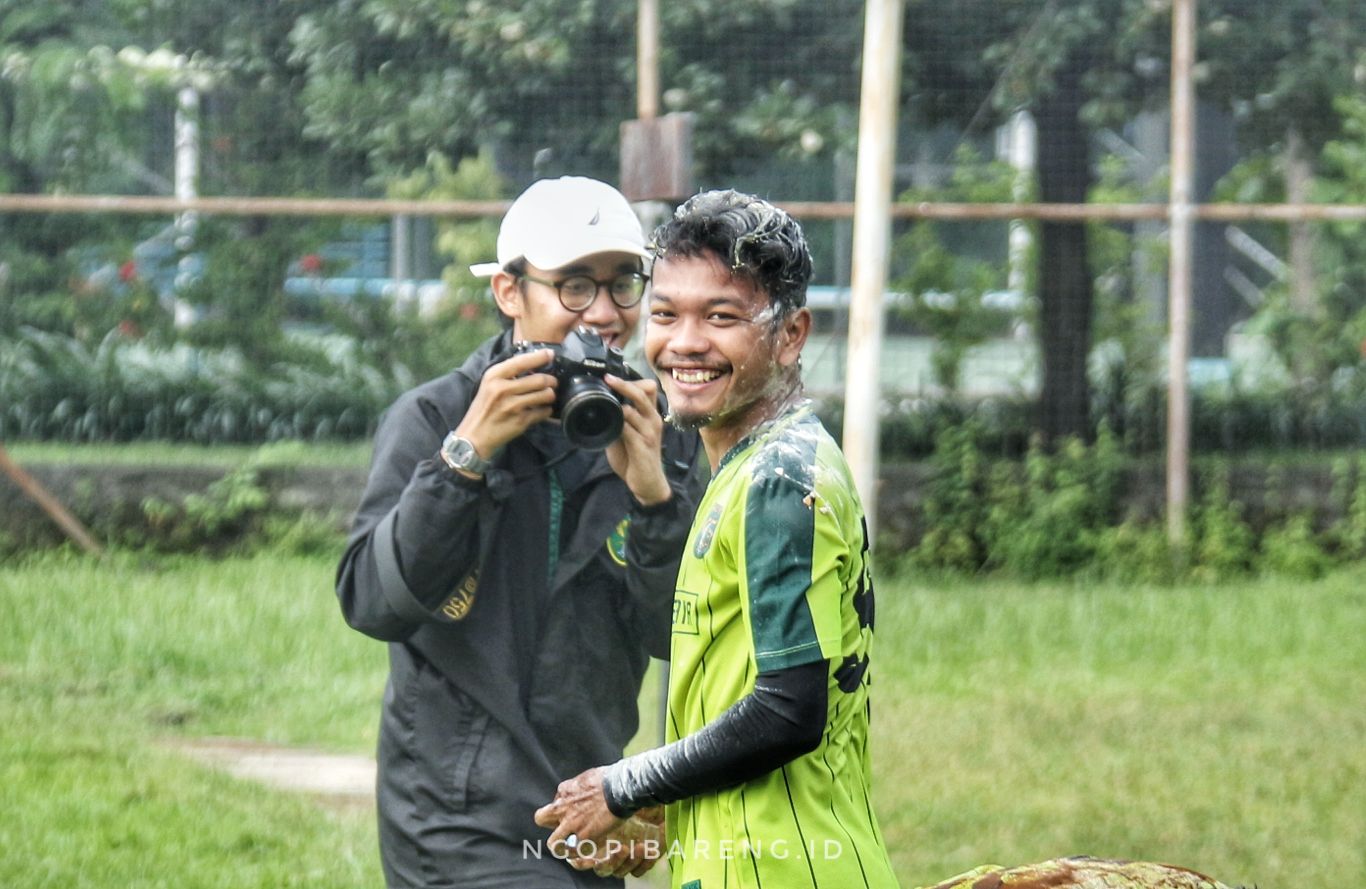 Gelandang Persebaya, Muhammad Hidayat. (Foto: Haris/ngopibareng.id)