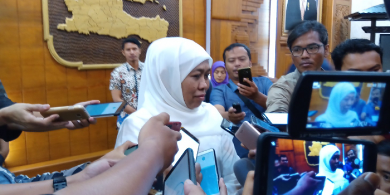 Gubernur Jawa Timur, Khofifah Indar Parawansa. (Foto: Farid/ngopibareng.id) 