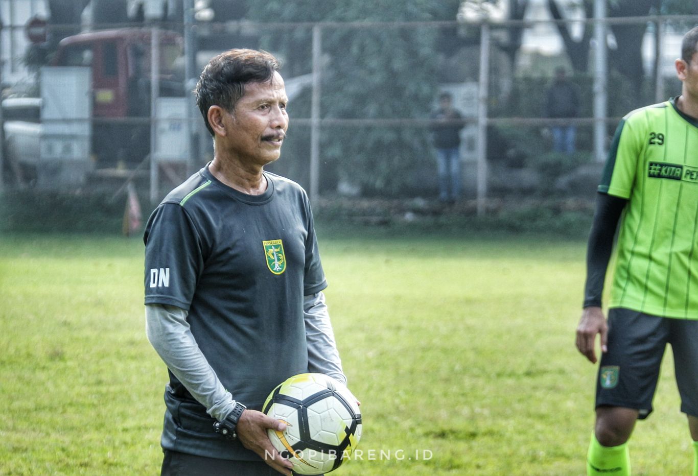 Pelatih Persebaya, Djajang Nurdjaman. (Foto: Haris/ngopibareng.id)