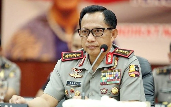 Kapolri Jenderal Tito Karnavian.