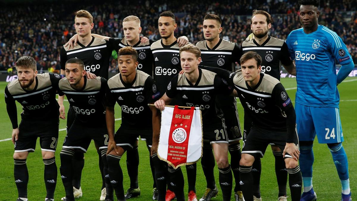 skuad Ajax musim ini.