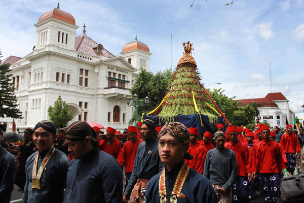 Ilustrasi Tradisi Megengan. (Foto: dok/antara)