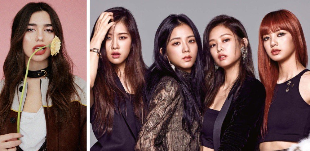 Pertama kalinya Dua Lipa dan BLACKPINK sepanggung.