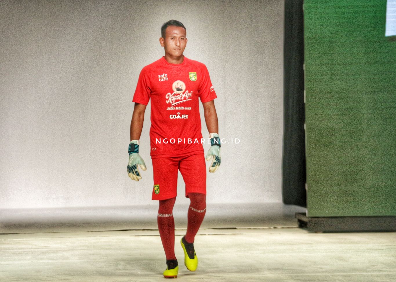 Kiper Persebaya, Abdul Rohim. (foto: Haris/ngopibareng.id)