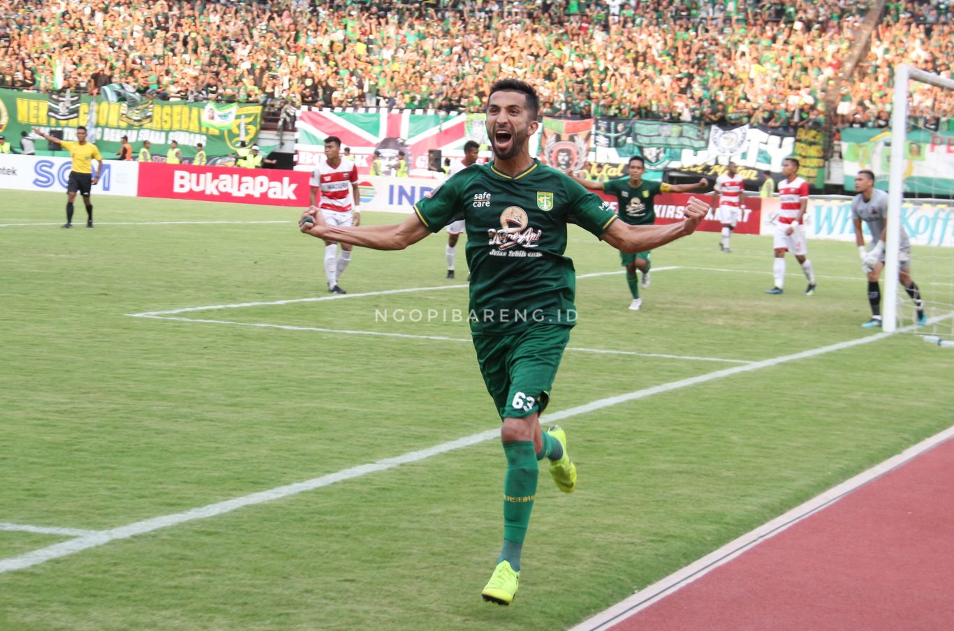 Pemain Persebaya, Manu Dzhalilov. (foto: Haris/ngopibareng.id)