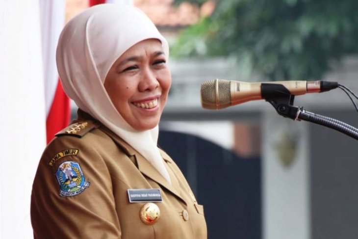 Gubernur Jatim, Kofifah Indar Parawansa. (Foto: Antara/Humas Pemprov Jatim)