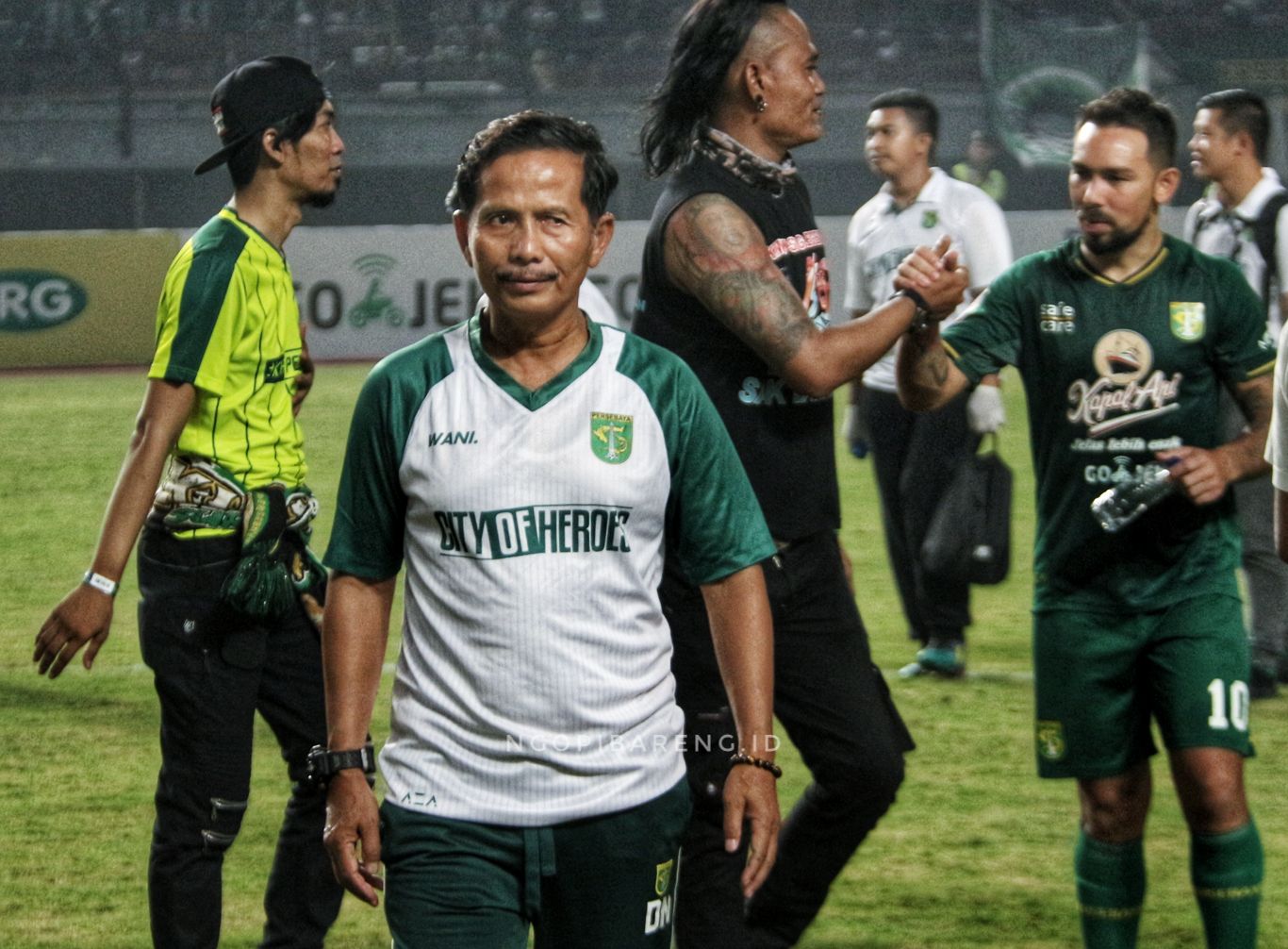 Pelatih Persebaya, Djajang Nurdjaman. (Foto: Haris/ngopibareng.id)