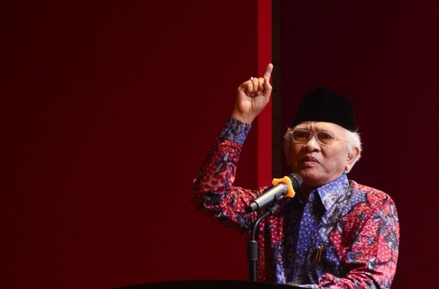 KH Ahmad Mustofa Bisri (Gus Mus). (Foto: dok ngopibareng.id)