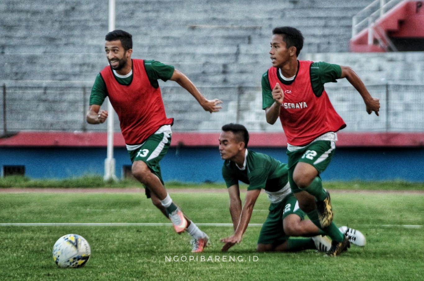 Skuat Persebaya. (Foto: Haris/ngopibareng.id)