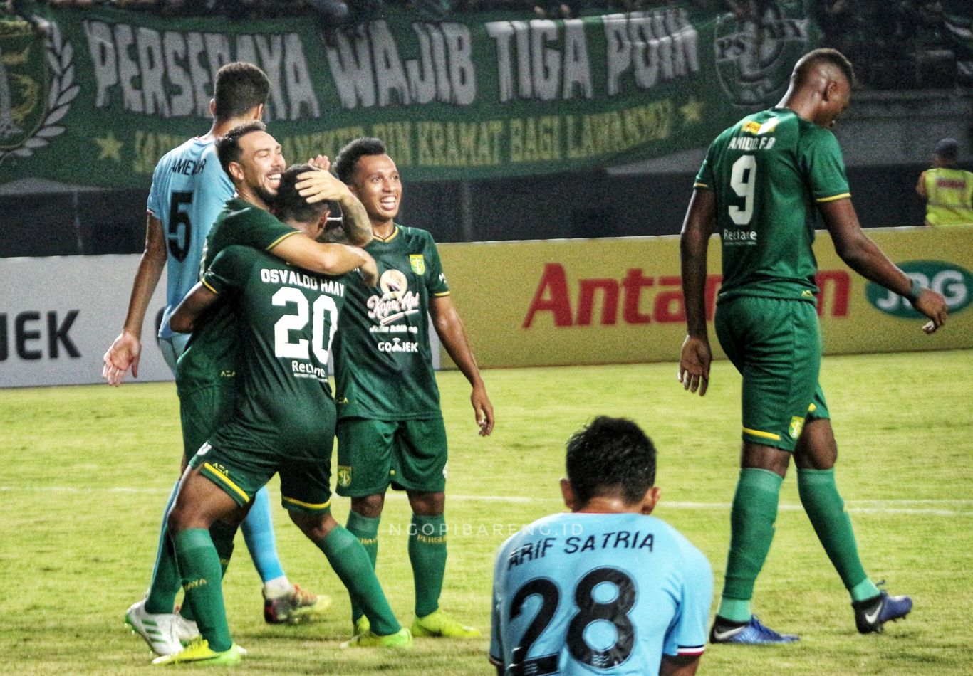 Persebaya Surabaya. (Foto: Haris/ngopibareng.id)