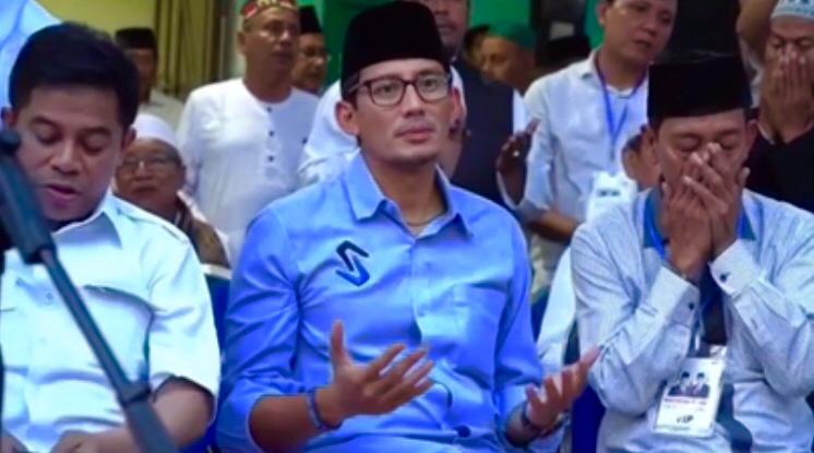 Cawapres 02 Sandiaga Uno.