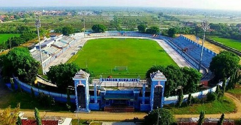 ilustrasi Stadion Surajaya Lamongan. (Foto: ist./ngpopibareng.id)