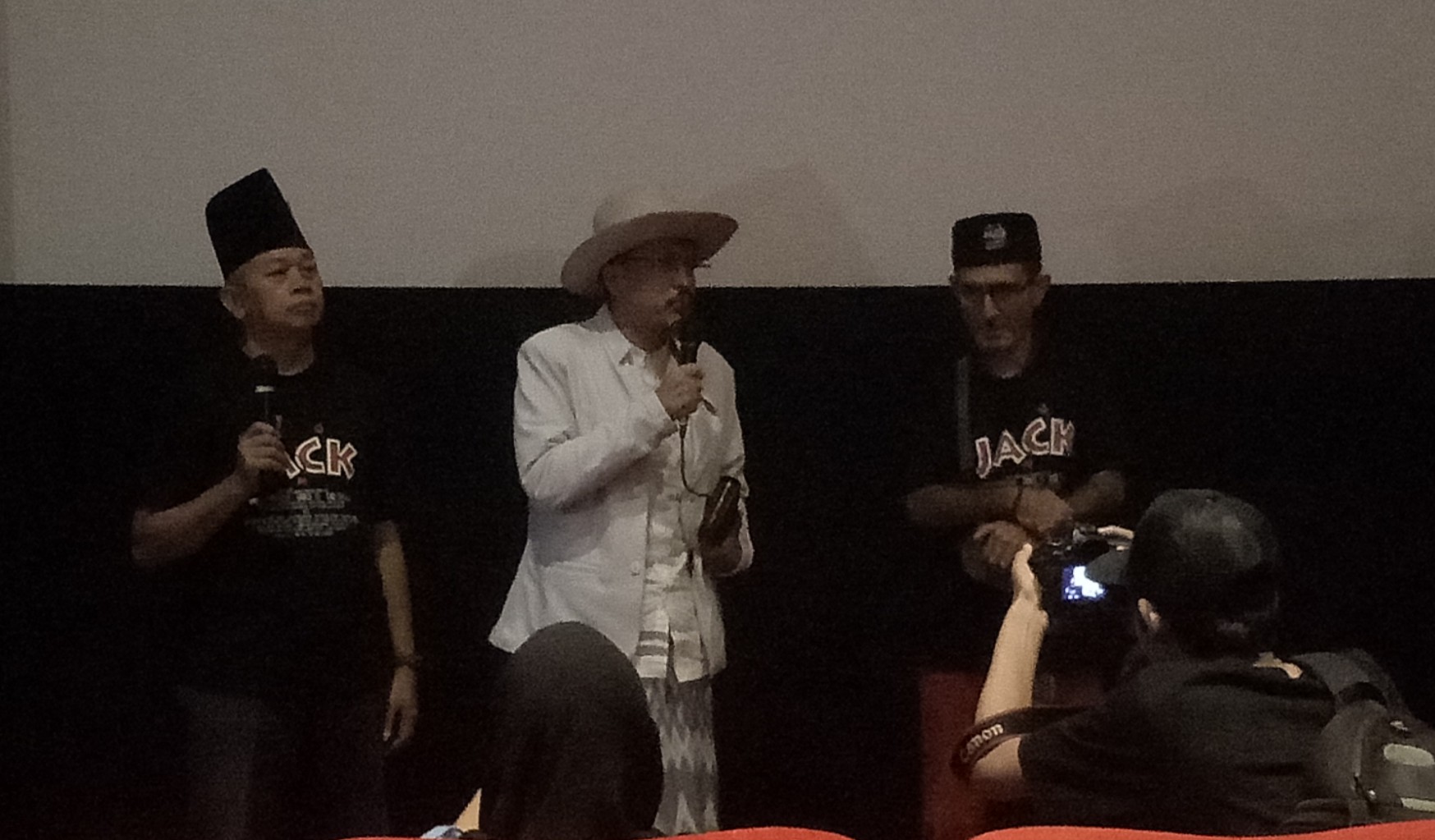 Suasana nonton bareng film 'Jack' di XXI Tunjungan Plaza 5, Sabtu, 18 Mei 2019. (Foto: Pita/ngopibareng.id)