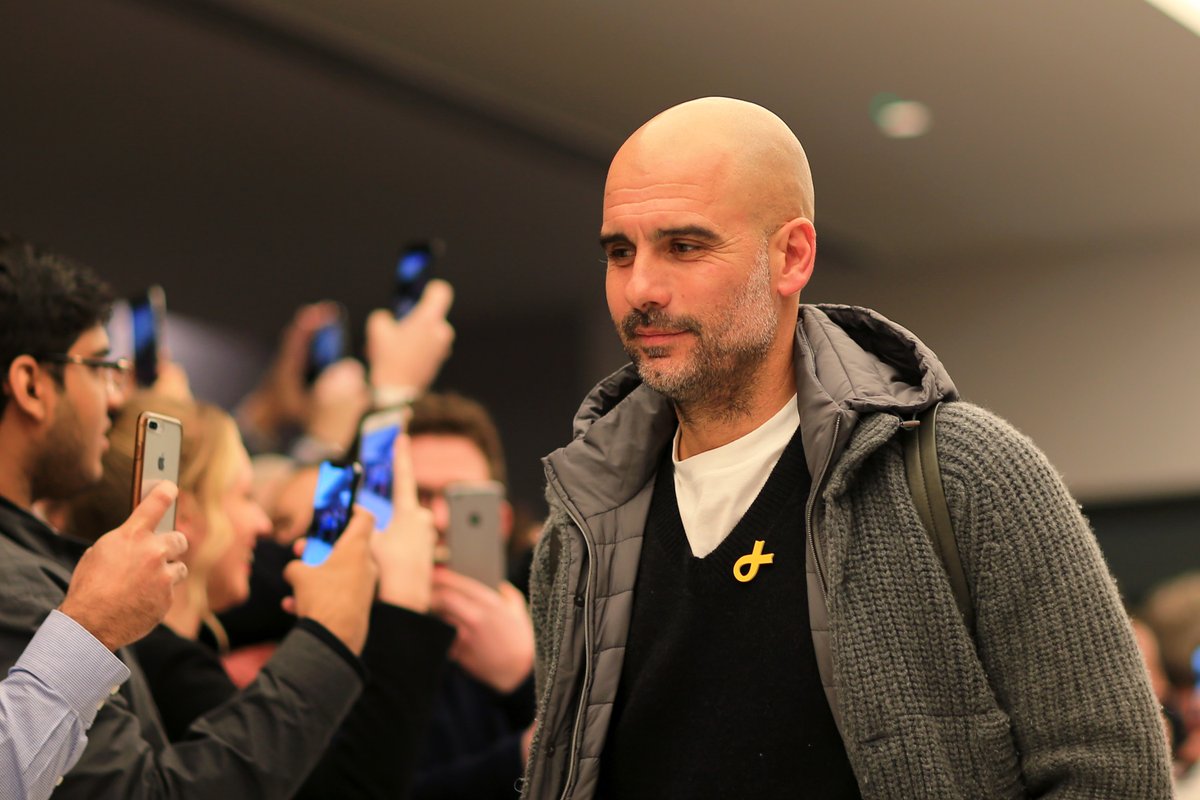 Manajer Manchester City, Pep Guardiola. (Foto: Twitter/@ManCity) 