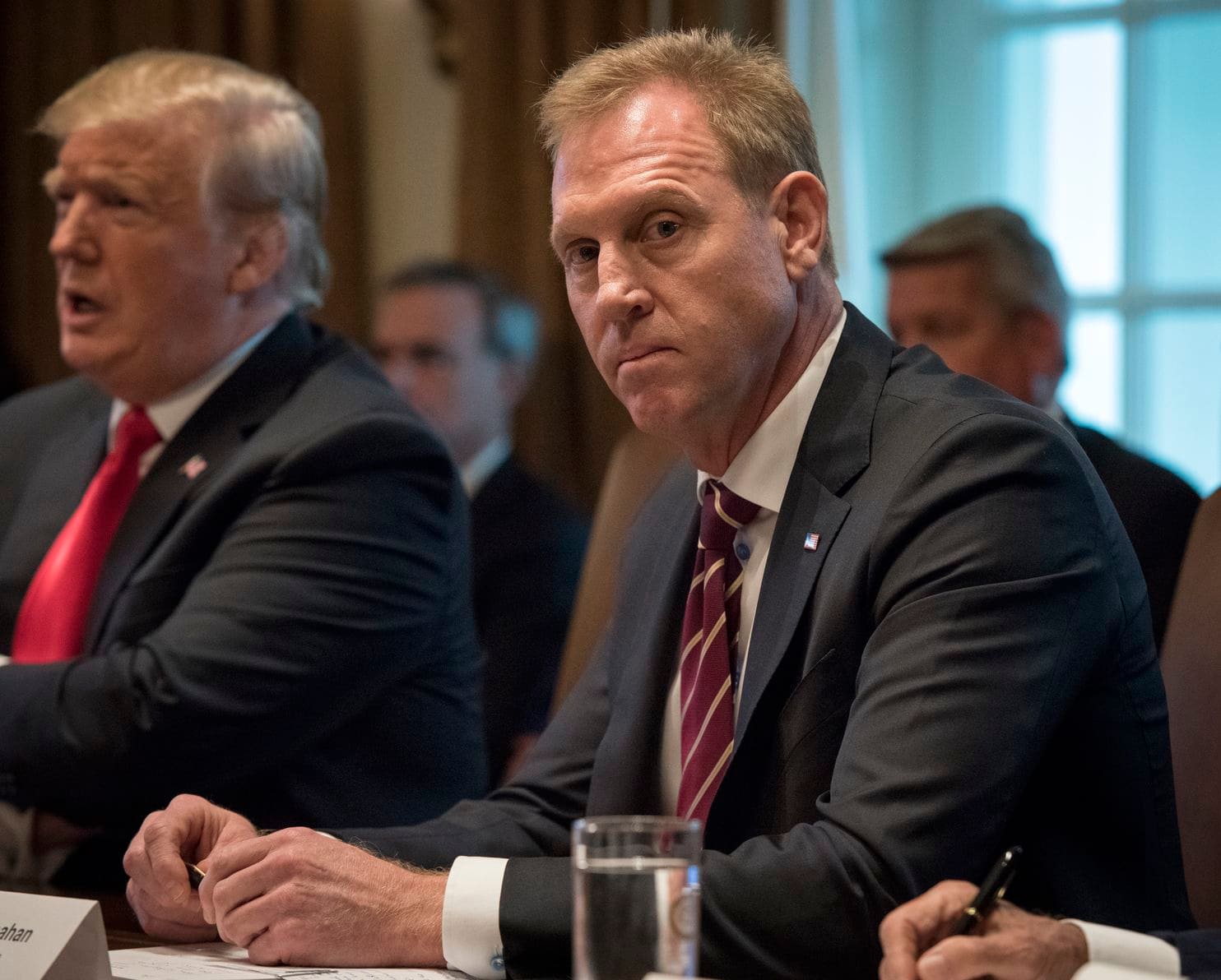 Patrick Shanahan dan Presiden Donald Trump. (Foto: The Washington Post)