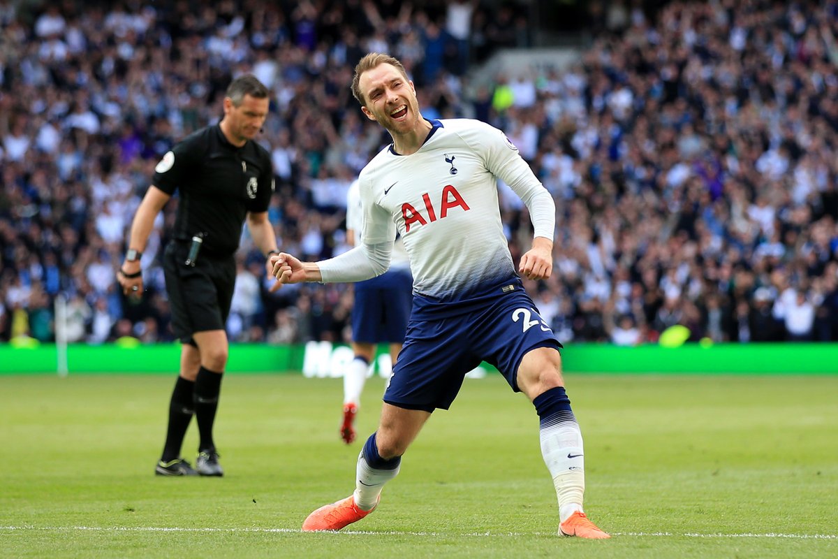 Gelandang Tottenham Hotspur, Christian Eriksen. (Foto: Twitter/@SpursOfficial)