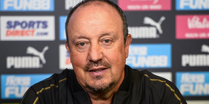 Manajer Newcastle, Rafael Benitez. (Foto: 