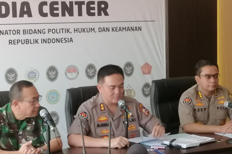 Kepala Divisi Humas Polri Irjen Mohammad Iqbal saat memberikan keterangan pers. (Foto: Antara)