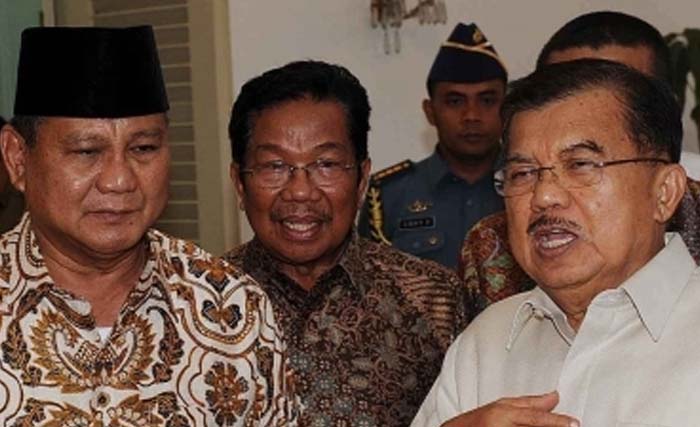 Dokumentasi  pertemuan Prabowo dengan Wapres Jusuf Kalla. (Dokumentasi)