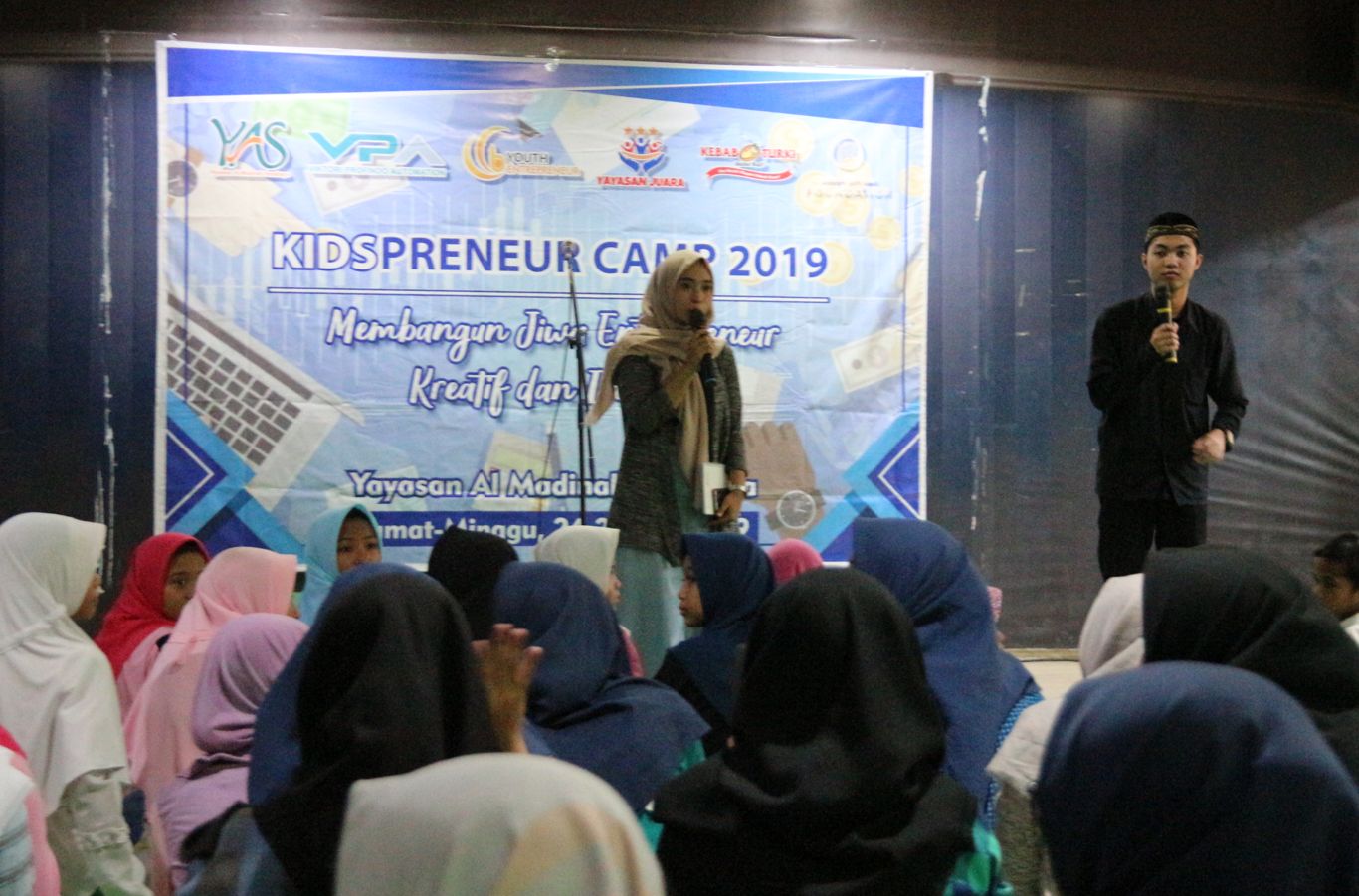 Kids Preneur Camp 2019. (Foto: Haris/ngopibareng.id)