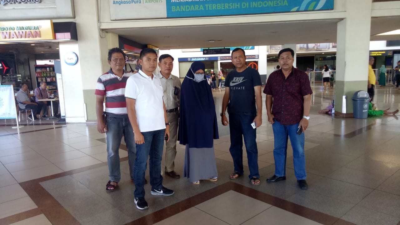 NOS diamankan di Bandara Internasional Juanda, Minggu 26 Mei 2019. (Foto: Istimewa) 