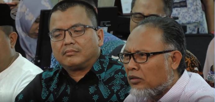 Bambang Widjajanto saat mengajukan gugatan ke MK