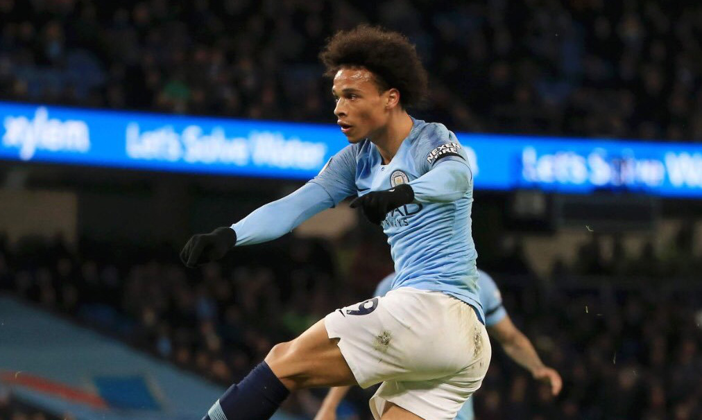 Penyerang sayap Manchester City, Leroy Sane. (Foto: Twitter/@ManCity)