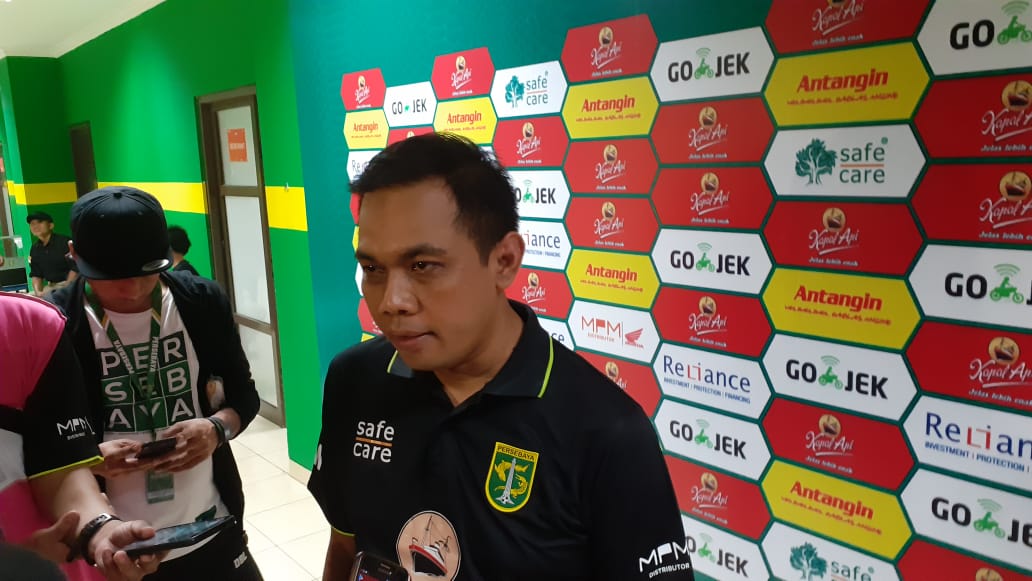 Manajer Persebaya, Candra Wahyudi. (Foto: Haris/ngopibareng.id)