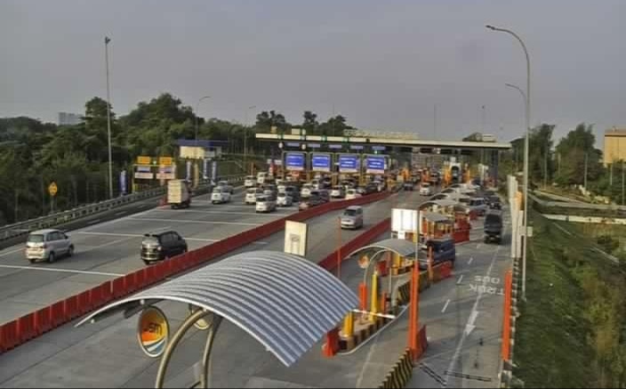 Gerbang Tol (GT) Waru Gunung. (Foto: Istimewa) 