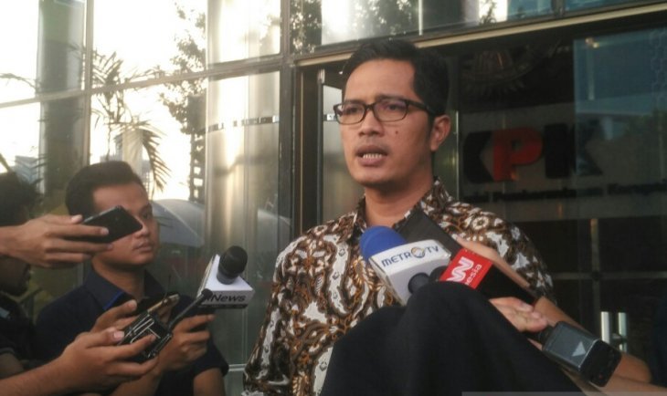 Juru Bicara KPK Febri Diansyah. (Foto: Antara/Benardy Ferdiansyah)