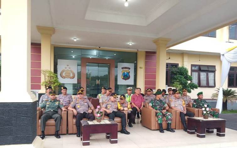 Apel Gelar Pasukan Pam Malam Takbir & Hari Raya Idul Fitri 1440 H Di Mapolres Mojokerto