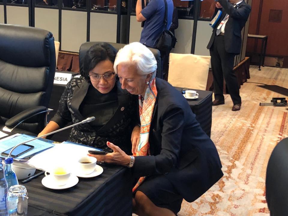 Menteri Keuangan RI Sri Mulyani Indrawati dalam G20 Meeting at Fukuoka Jepang. (FotO: kemenkeu for ngopibareng.id)