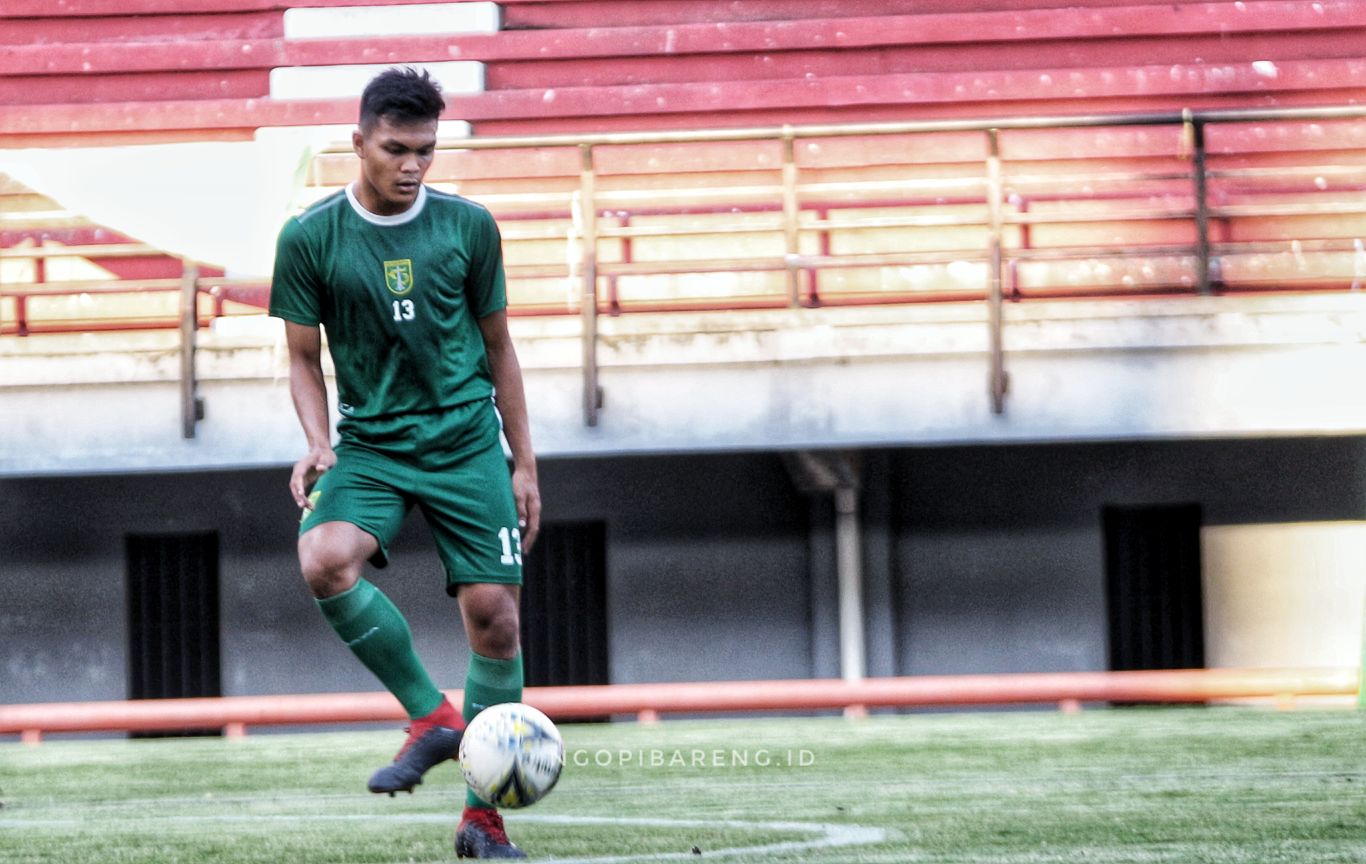 Pemain Persebaya, Rahmat Irianto. (Foto: Haris/ngopibareng.id)