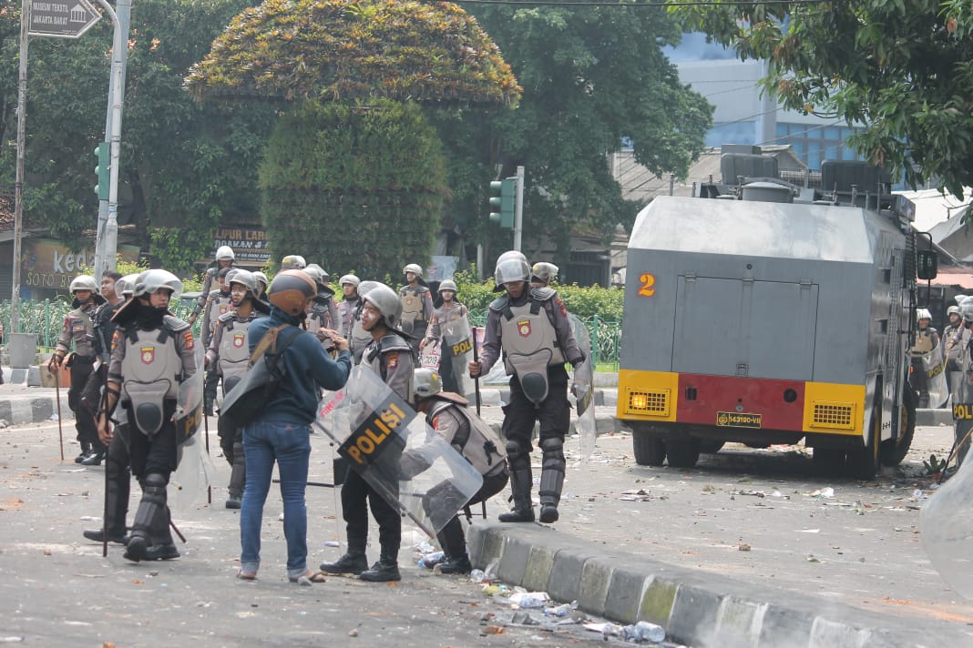 Sidang perdana sengketa hasil Pilpres 2019 cukup kondusif. (Foto: Asmanu/ngopibareng.id)