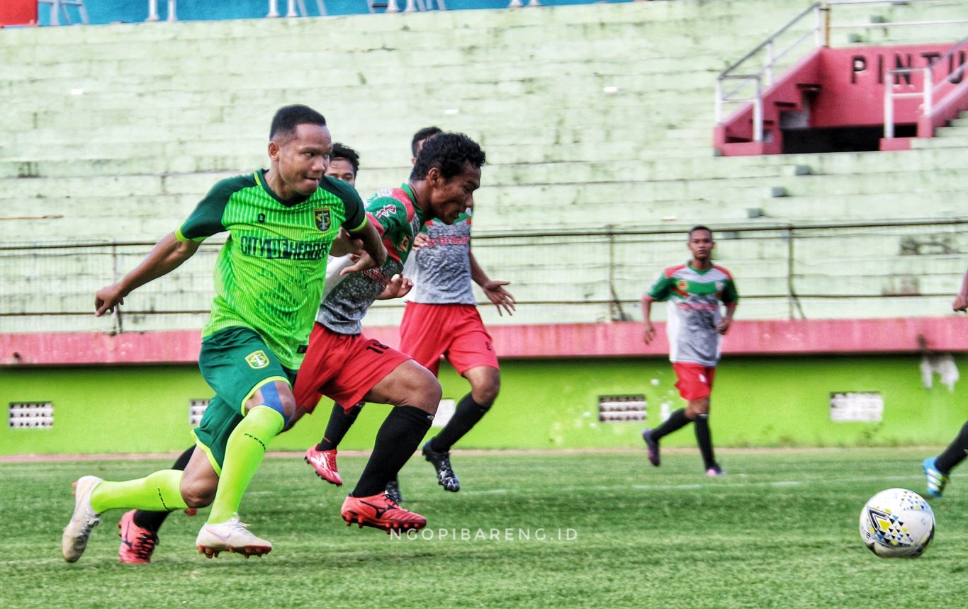 Persebaya uji coba lawan PSID Jombang, Sabtu 15 Juni 2019. (Foto: Haris/ngopibareng.id)